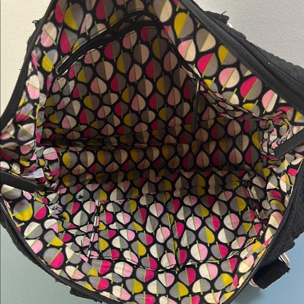 Vera Bradley Elegant Black Quilted Women's Bag - Picture 3 of 5
